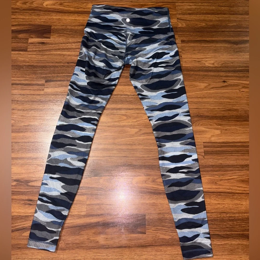 Lululemon Wunder Under Hi-Rise Camo Leggings Size 8